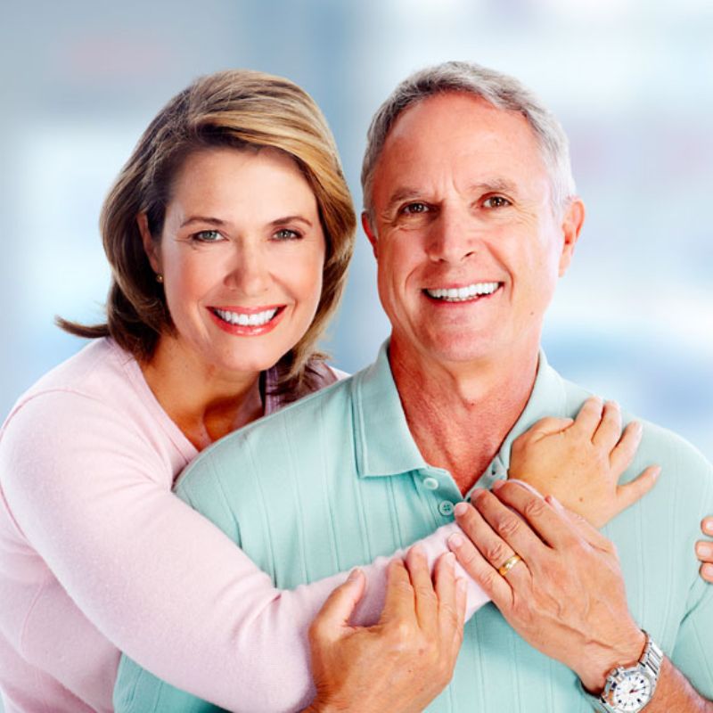 Implants Network Happy Smiling Couple Client